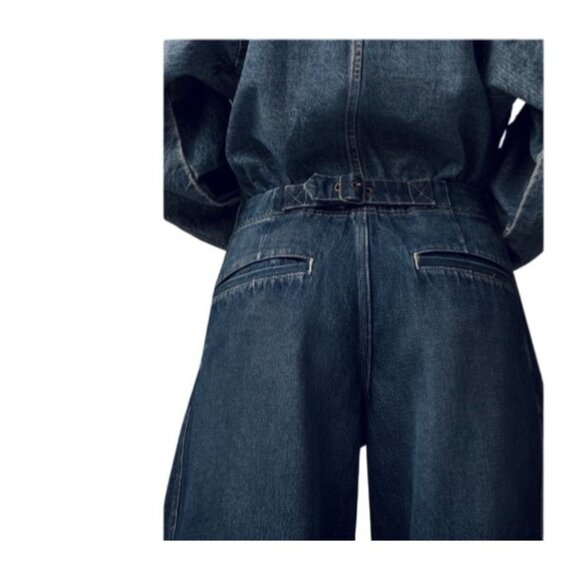 Pilcro Anthropologie Curve High-Rise Tapered Barrel Jeans Size 27 - Picture 4 of 7